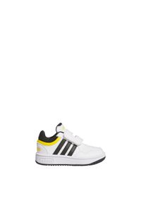 Adidas - Hoops Shoes. Kolor: biały, wielokolorowy, czarny, szary. Sport: tenis
