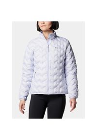 columbia - Kurtka Puchowa Damska Columbia Delta Ridge II. Kolor: niebieski. Materiał: puch. Sezon: jesień. Sport: turystyka piesza #1