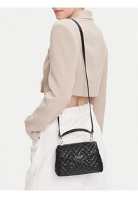 Guess Torebka Melisandra Mini HWQG96 53780 Czarny. Kolor: czarny. Materiał: skórzane #1