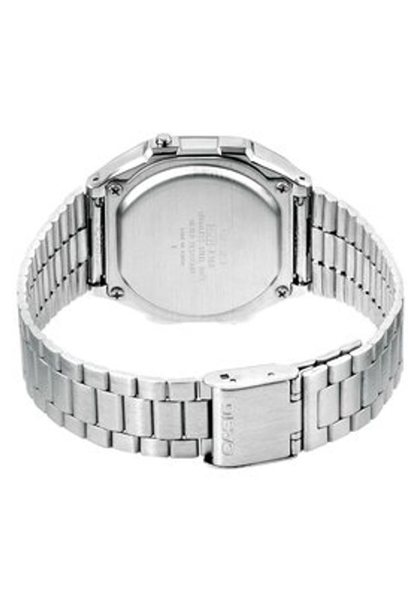 Casio Zegarek Vintage A168WA-1YES Srebrny. Kolor: srebrny. Styl: vintage
