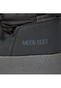 Moon Boot Śniegowce Jtrack Low Nylon Wp 34300300001 Czarny. Kolor: czarny. Materiał: skóra