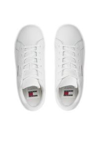 Tommy Jeans Sneakersy Tjw Flatform Ess EN0EN02518 Biały. Kolor: biały