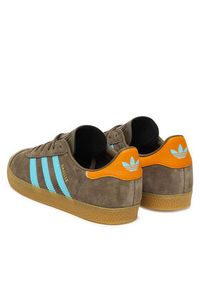 Adidas - adidas Sneakersy Gazelle JR5942 Brązowy. Kolor: brązowy. Materiał: zamsz, skóra. Model: Adidas Gazelle #8