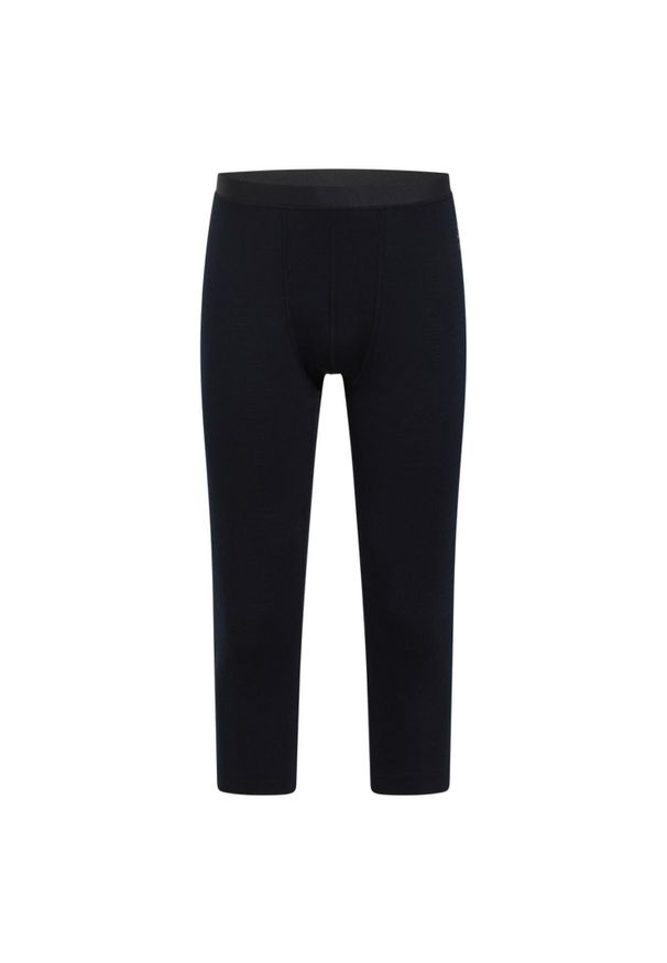 Legginsy termoaktywne męskie Odlo MERINO 200. Kolor: czarny. Sezon: lato. Sport: turystyka piesza