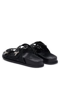Patrizia Pepe Klapki PPJ386.01 Czarny. Kolor: czarny. Materiał: materiał #3