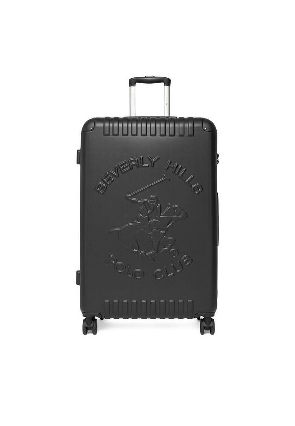 Walizka duża Beverly Hills Polo Club. Kolor: czarny