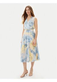 Rinascimento Sukienka koktajlowa CFC0123546003 Kolorowy Regular Fit. Materiał: syntetyk. Wzór: kolorowy. Styl: wizytowy #1