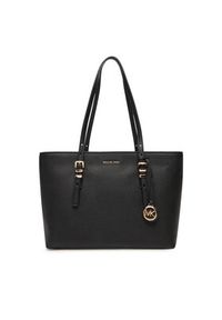 MICHAEL Michael Kors Torebka Quinn 30T5GQNT2L Czarny. Kolor: czarny. Materiał: skórzane #5