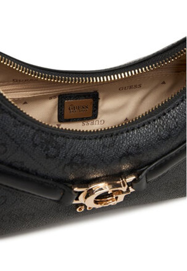 Guess Torebka Dea Mini HWSG79 93730 Szary. Kolor: szary. Materiał: skórzane