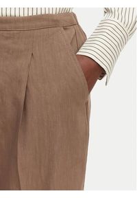 Marella Spodnie materiałowe Alloro 2613131115 Brązowy Regular Fit. Kolor: brązowy. Materiał: wiskoza #4