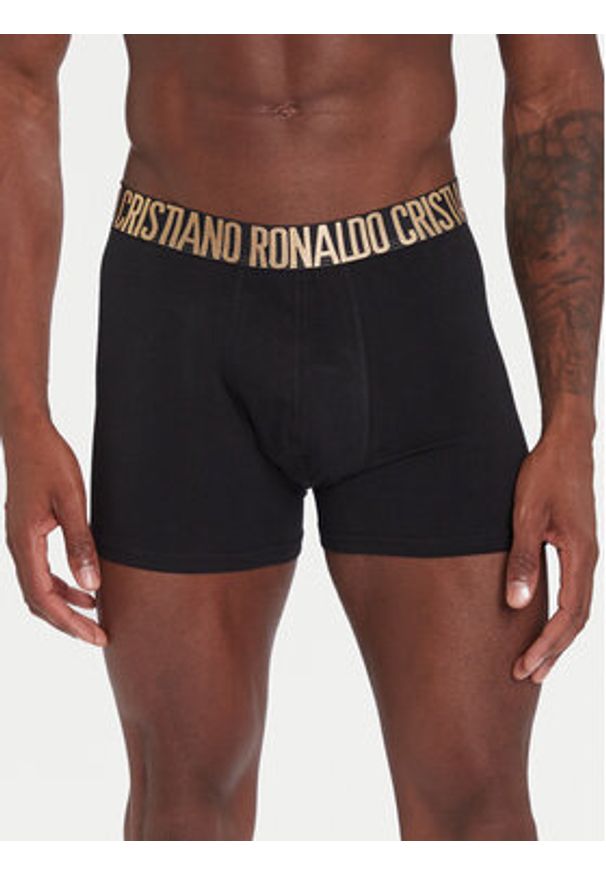 Cristiano Ronaldo CR7 Komplet bokserek 8125-49 Czarny. Kolor: czarny. Materiał: bawełna
