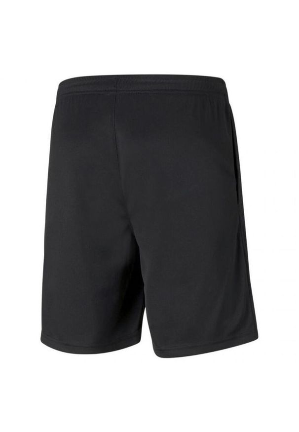 Puma - Męskie Spodenki TeamRISE. Kolor: czarny. Długość: krótkie. Sezon: lato