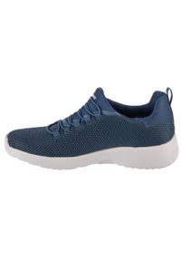 skechers - Buty do chodzenia męskie Skechers Dynamight. Kolor: niebieski, wielokolorowy. Sport: turystyka piesza