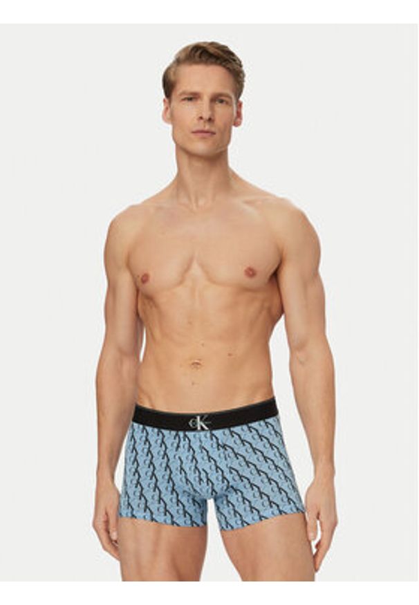 Calvin Klein Underwear Komplet bokserek LV00NB4472 Kolorowy. Materiał: bawełna. Wzór: kolorowy