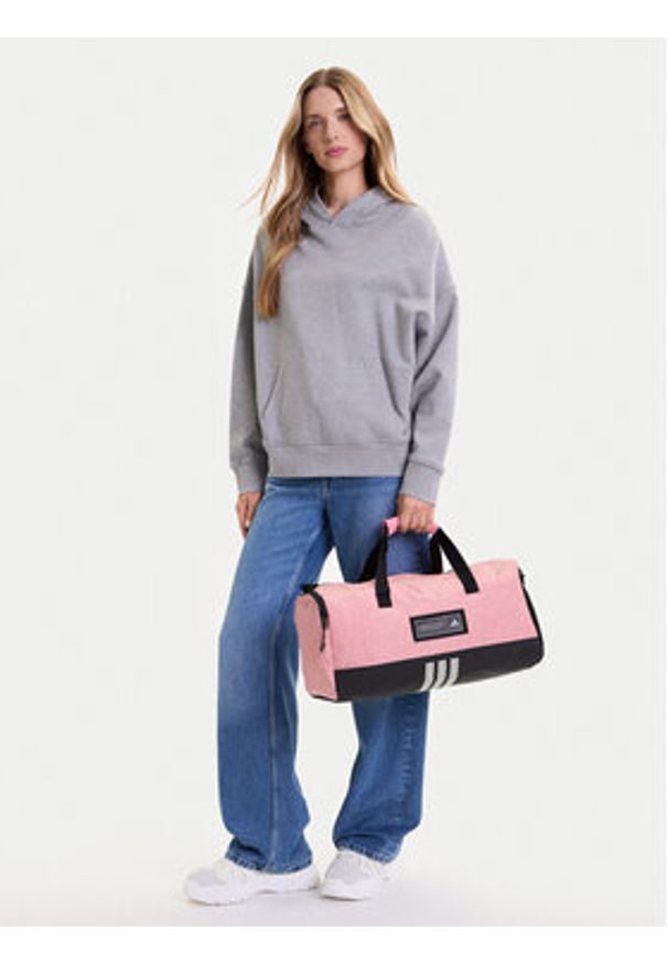 Adidas - adidas Torba 4ATHLTS Duffel Small JY0970 Różowy. Kolor: różowy. Materiał: materiał