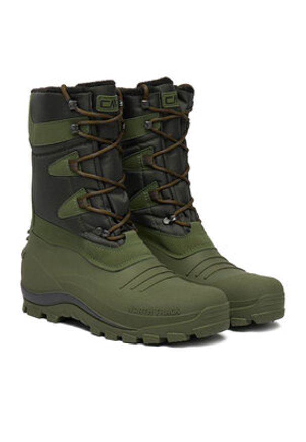 CMP Śniegowce Nietos 3Q47867 Khaki. Kolor: brązowy. Materiał: materiał