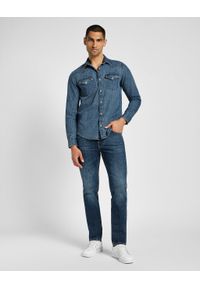 Lee - LEE MĘSKA KOSZULA REGULAR WESTERN SHIRT GREEN AURA 112355743 L66W008582 #6