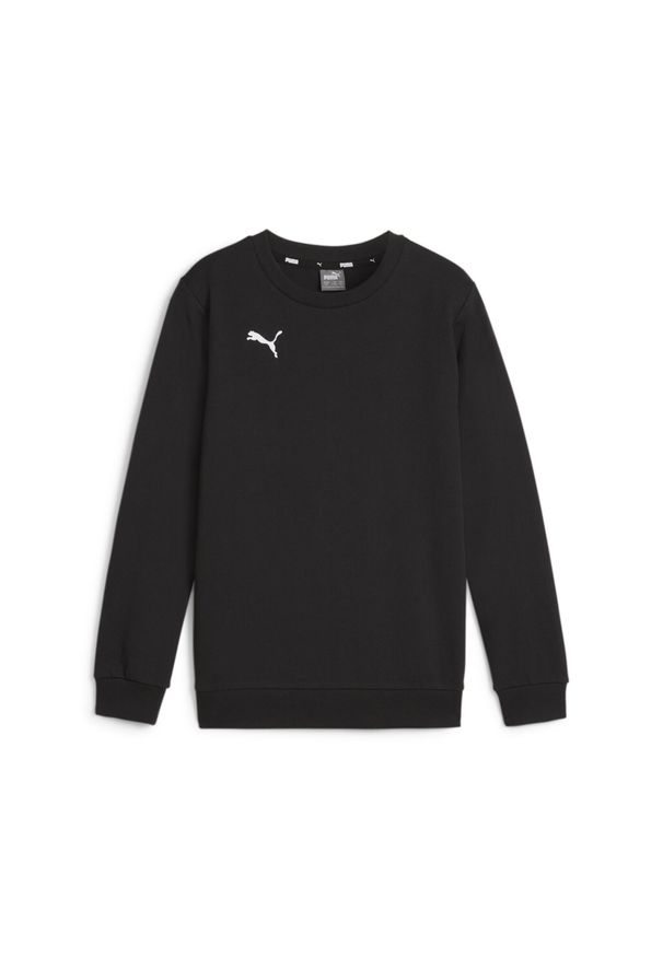 Bluza dziecięca Puma teamGOAL Casuals. Kolor: czarny. Materiał: polar
