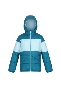 Regatta - Lofthouse VII dziecięca turystyczna kurtka zimowa ocieplana. Kolor: niebieski. Materiał: poliester. Sezon: zima