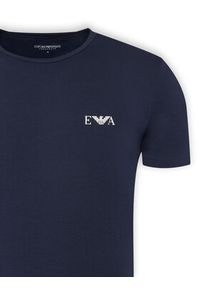 Emporio Armani Underwear Komplet 2 t-shirtów EM001849 AF14131 MB143 Granatowy Fitted Fit. Kolor: niebieski. Materiał: bawełna #7