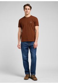 Lee - MESKA KOSZULKA LEE SS PATCH LOGO TEE LUXE BROWN 112370498 #2