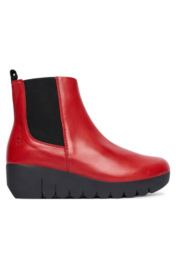 Botki Fly London. Kolor: czerwony