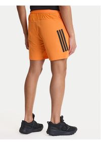Adidas - adidas Szorty sportowe D4T PrimeLift 3 Stripes KA1197 Pomarańczowy Regular Fit. Kolor: pomarańczowy. Materiał: syntetyk #4