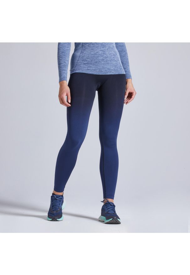 KIPRUN - Legginsy do biegania damskie Kiprun Care. Materiał: poliamid, materiał, elastan
