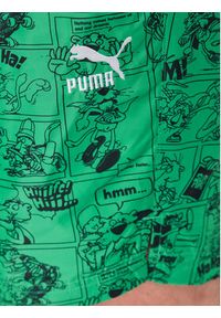 Puma Szorty sportowe Classics 539482 Zielony Regular Fit. Kolor: zielony. Materiał: syntetyk. Styl: sportowy