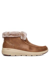 skechers - Botki Skechers. Kolor: brązowy