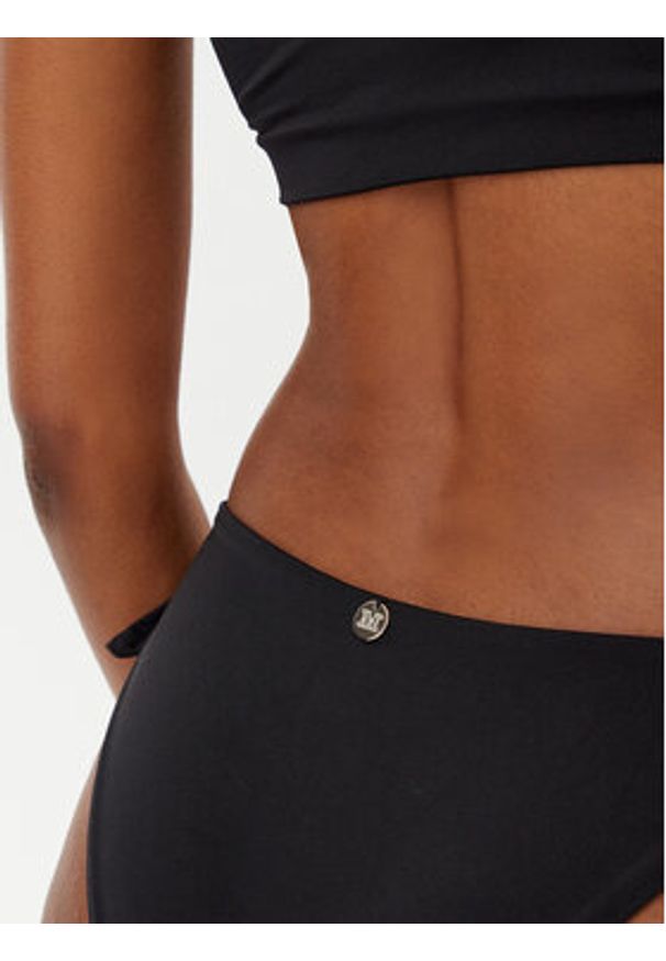 Max Mara Beachwear Dół od bikini Samuela 2516821059600 Czarny. Kolor: czarny. Materiał: syntetyk