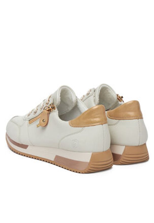 Remonte Sneakersy D0H11-81 Biały. Kolor: biały. Materiał: skóra