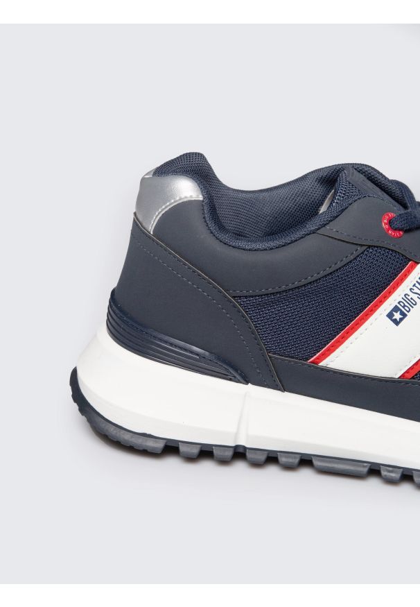 Big-Star - Sneakersy męskie granatowe RR174290 403. Kolor: niebieski