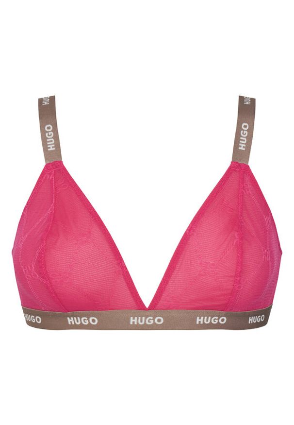 Hugo - HUGO Biustonosz braletka 50535247 Różowy. Kolor: różowy. Materiał: syntetyk