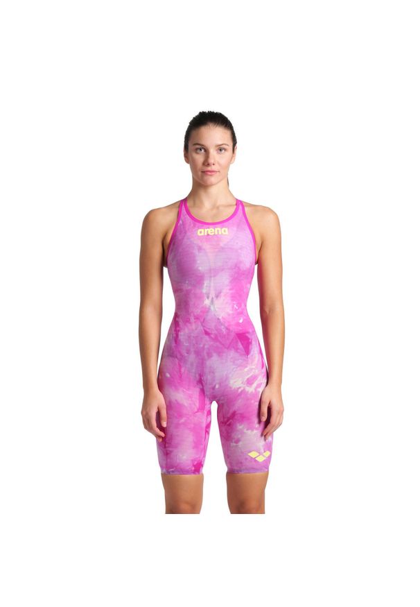 Strój Startowy Damski Arena Carbon Air2 Le Cb Tie-Dye. Kolor: różowy