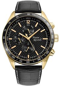 Zegarek męski Pierre Ricaud P97224.X254QF czarny. Kolor: czarny #1