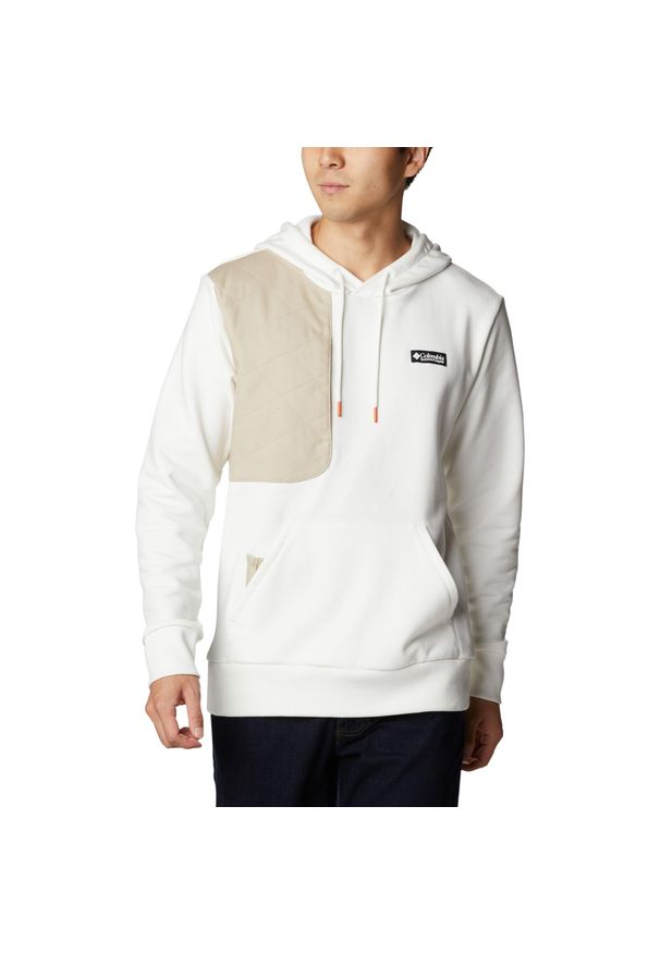 columbia - Bluza z kapturem Columbia Field ROC Heavyweight. Typ kołnierza: kaptur. Kolor: beżowy, biały, wielokolorowy