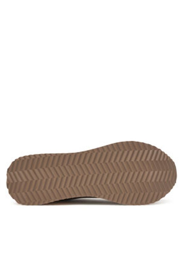 Pepe Jeans Sneakersy Rusper Glam W PLS600008 Brązowy. Kolor: brązowy. Materiał: materiał