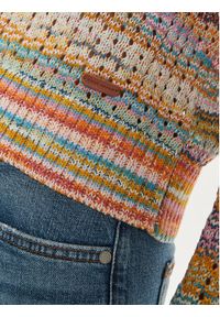 Pepe Jeans Sweter India PL702163 Kolorowy Regular Fit. Materiał: syntetyk. Wzór: kolorowy #5