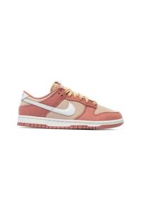 Buty do chodzenia damskie Nike Dunk Low Retro Prm. Zapięcie: sznurówki. Kolor: wielokolorowy, beżowy. Materiał: guma, skóra, tkanina, materiał, syntetyk. Szerokość cholewki: normalna. Sport: turystyka piesza