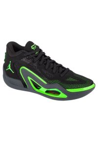 Buty Nike Air Jordan Tatum 1 M DZ3324-003 czarne. Zapięcie: sznurówki. Kolor: czarny. Materiał: guma. Model: Nike Air Jordan