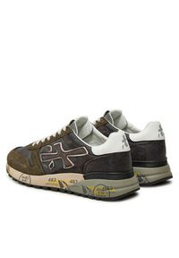 Premiata Sneakersy Mick 6417 Khaki. Kolor: brązowy. Materiał: materiał #4