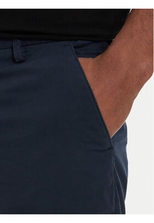 Karl Lagerfeld - KARL LAGERFELD Szorty materiałowe 265320 562802 Granatowy Regular Fit. Kolor: niebieski. Materiał: bawełna