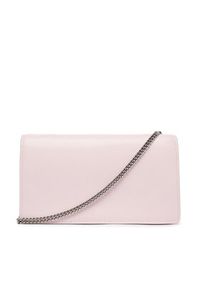 Calvin Klein Torebka Ck Wallet On Chain LV04F3319G Bordowy. Kolor: czerwony. Materiał: skórzane #3