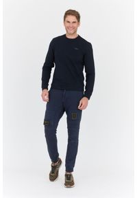 Aeronautica Militare - AERONAUTICA MILITARE Granatowa bluza męska, Rozmiar 3XL. Kolor: niebieski