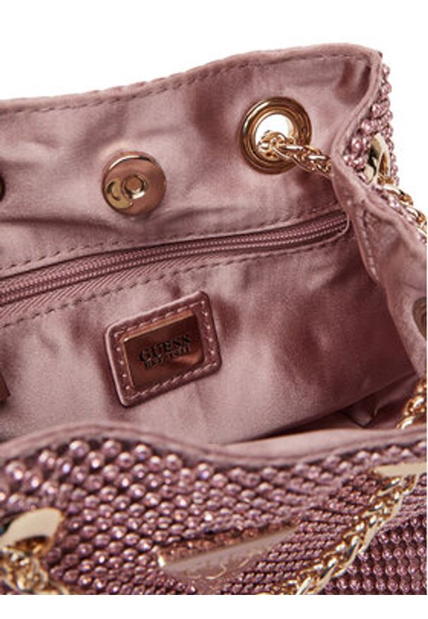 Guess Torebka Zalina Mini HWRP93 50750 Różowy. Kolor: różowy