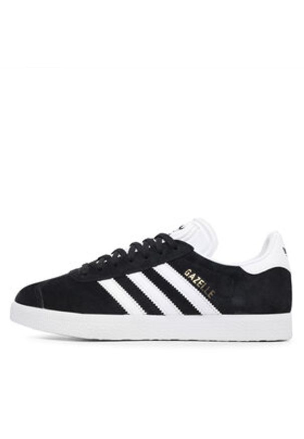 Adidas - adidas Sneakersy Gazelle BB5476 Czarny. Kolor: czarny. Materiał: nubuk, skóra. Model: Adidas Gazelle