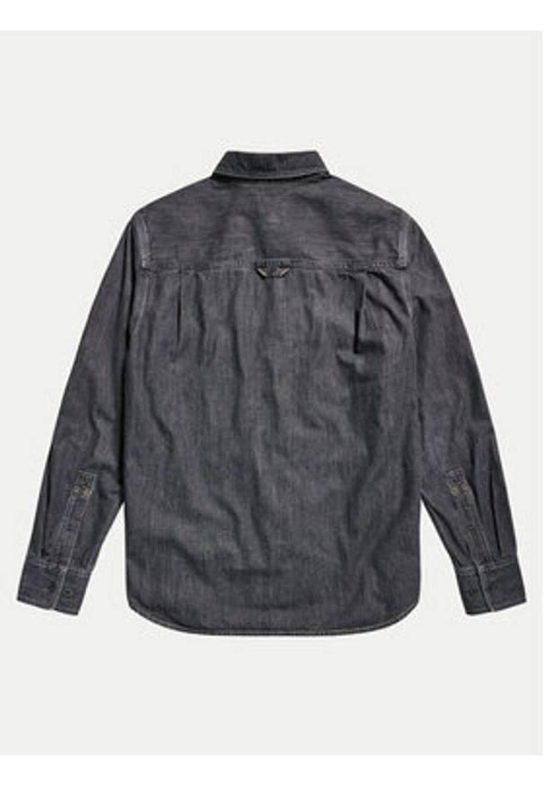 G-Star RAW - G-Star Raw Koszula jeansowa Nimes D23009-D540 Szary Regular Fit. Kolor: szary. Materiał: bawełna