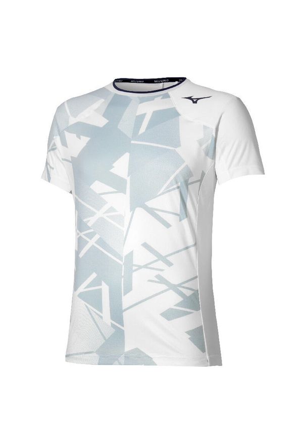 Koszulka Mizuno Shadow Graphic. Kolor: biały. Sport: tenis