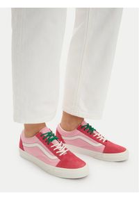 Vans Tenisówki Old Skool VN000EDYFO91 Różowy. Kolor: różowy. Materiał: skóra, zamsz #1